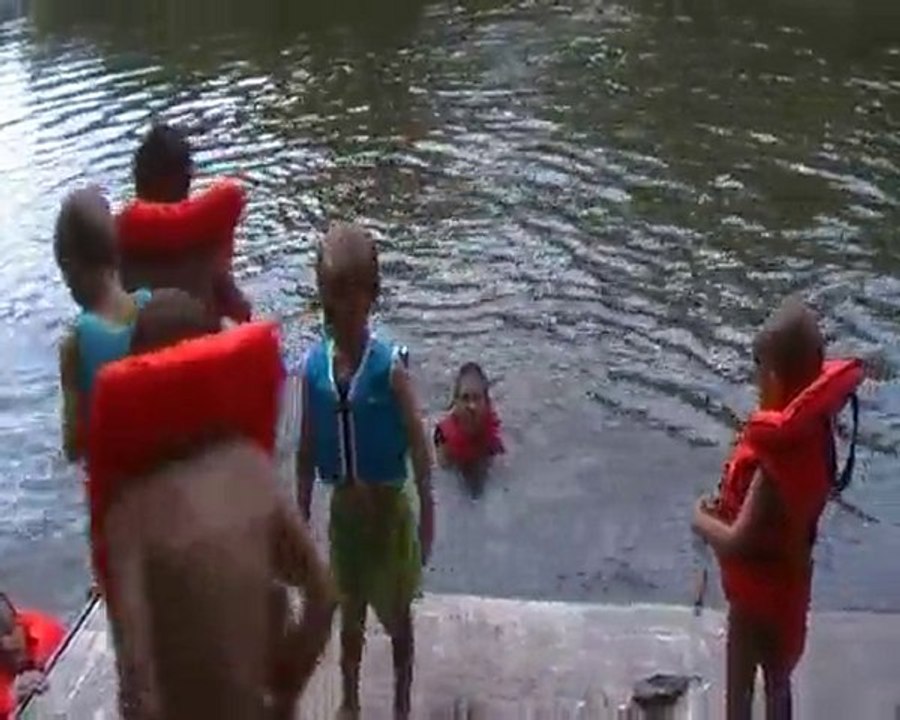 baignade du ponton
