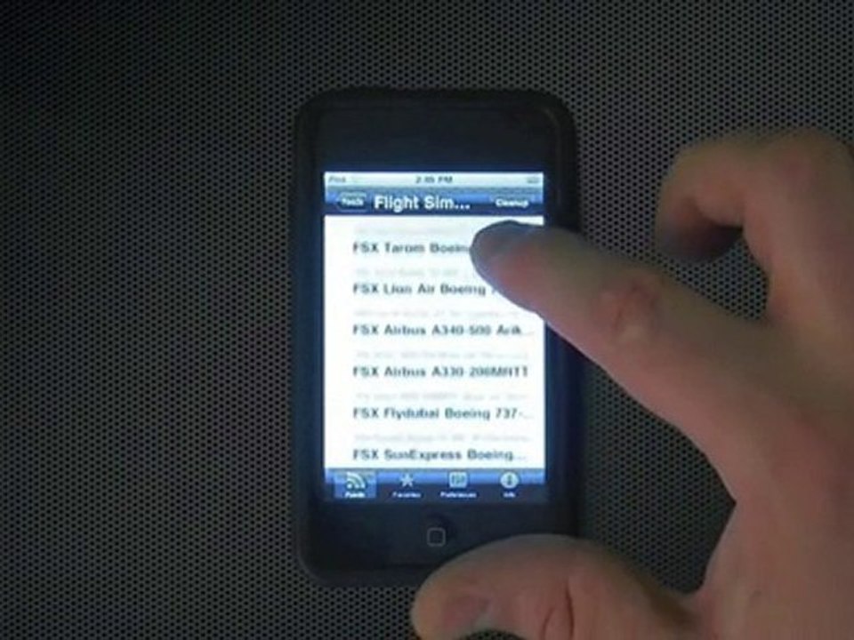 Free flight simulator iPhone app by Fly Away Simulation