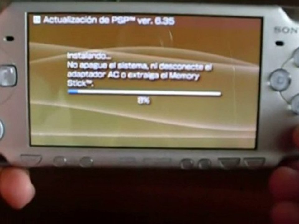 Actualización firmware 6.35 para PSP