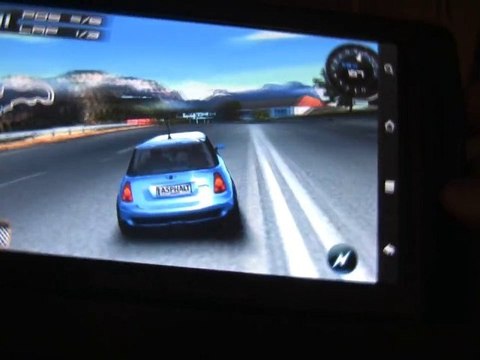 Test de l'Archos 70 Internet Tablet : jeux