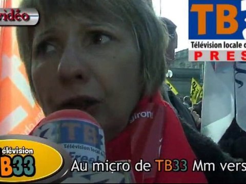 Manif du 23 .11.la retraite à 60 ans à Taux plein