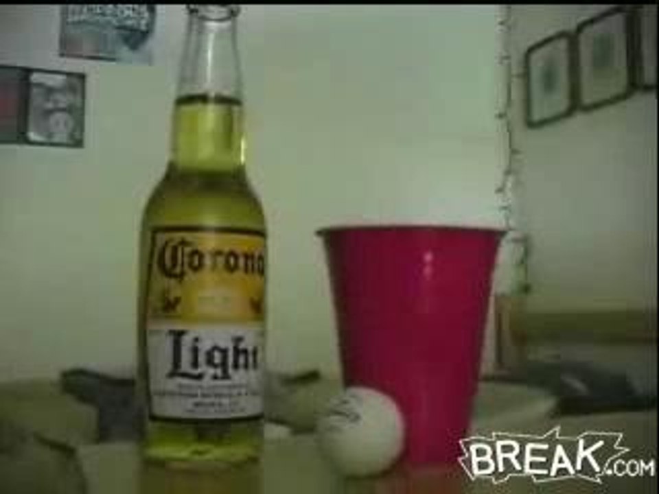 Trop fort - Balles de ping pong