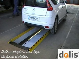 Couverture de fosse d'atelier par REUS Ingénierie