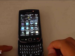 Test RIM BlackBerry Torch 9800