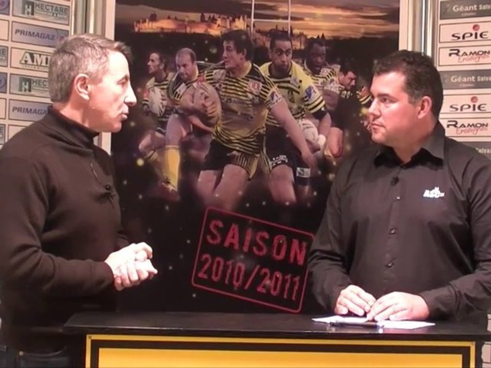 Canal 13 : l'émission rugby ASC XIII Tenu de Soirée 25 11 10