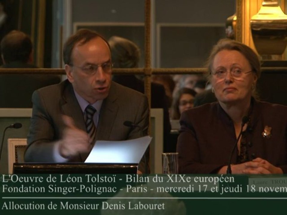 Allocution  - Denis Labouret