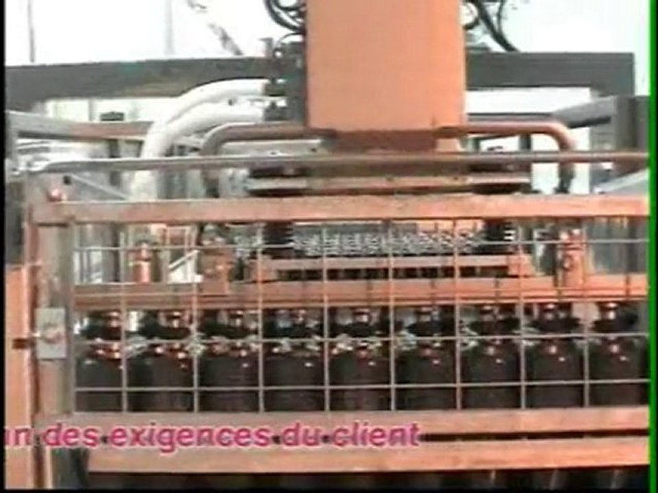 Portique de chargement automatique bac à glace