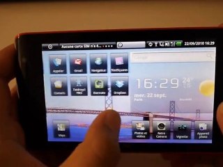 Test tablette Dell Streak