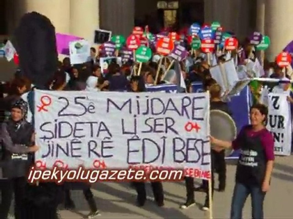 Nusaybin Kadına Yönelik Şiddete Hayır - Nusaybin Haber