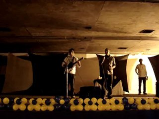 Jeferson Acioli e Luis na Festa dos Correios