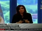 Cristina Fernández anuncia pago adicional para más de 4,6