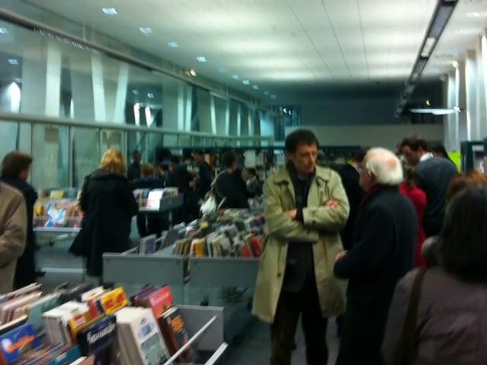 Inauguration bibliothèque S. de Beauvoir