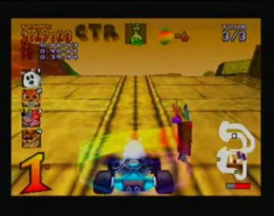 Crash Team Racing walkthrough 09 : Les jetons CTR