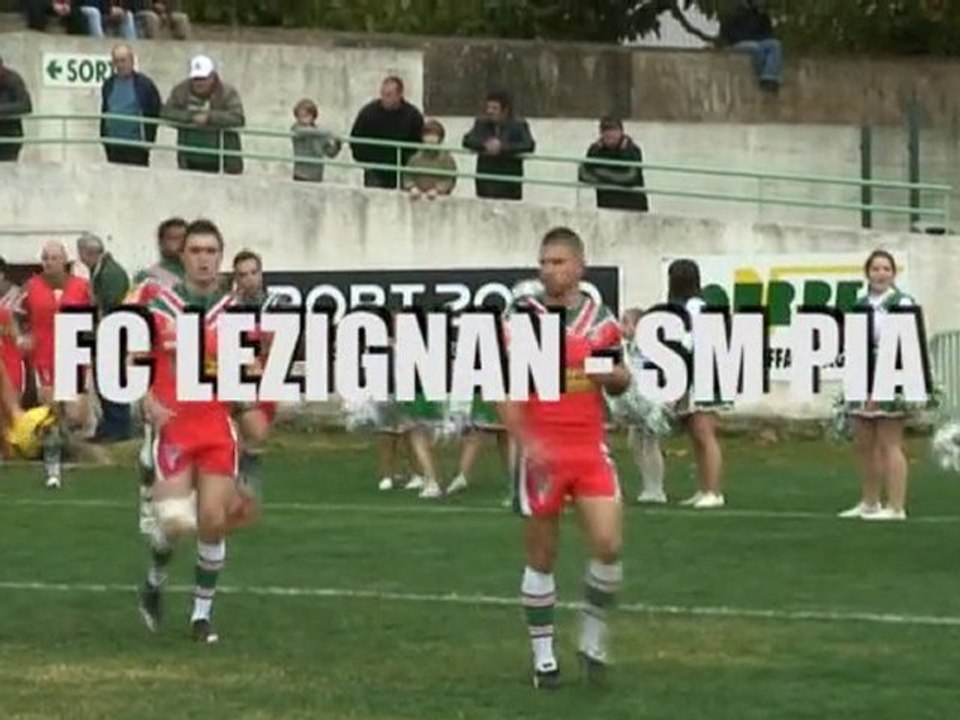 FC Lézignan-SM Pia (2010-2011) - 1ère mi-temps