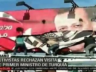 Activistas armenios rechazan visita de primer ministro turco
