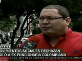Movimientos sociales panameños rechazan asilo a ex funciona