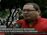 Movimientos sociales panameños rechazan asilo a ex funcionaria colombiana