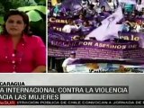 Nicaragua fortalece sistema judicial para evitar maltrato a la mujer