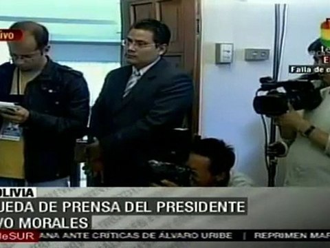 Evo Morales calificó de preocupantes las denuncias sin base de monseñor Tito Solari