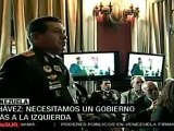Chávez: necesitamos un gobierno más a la izquierda