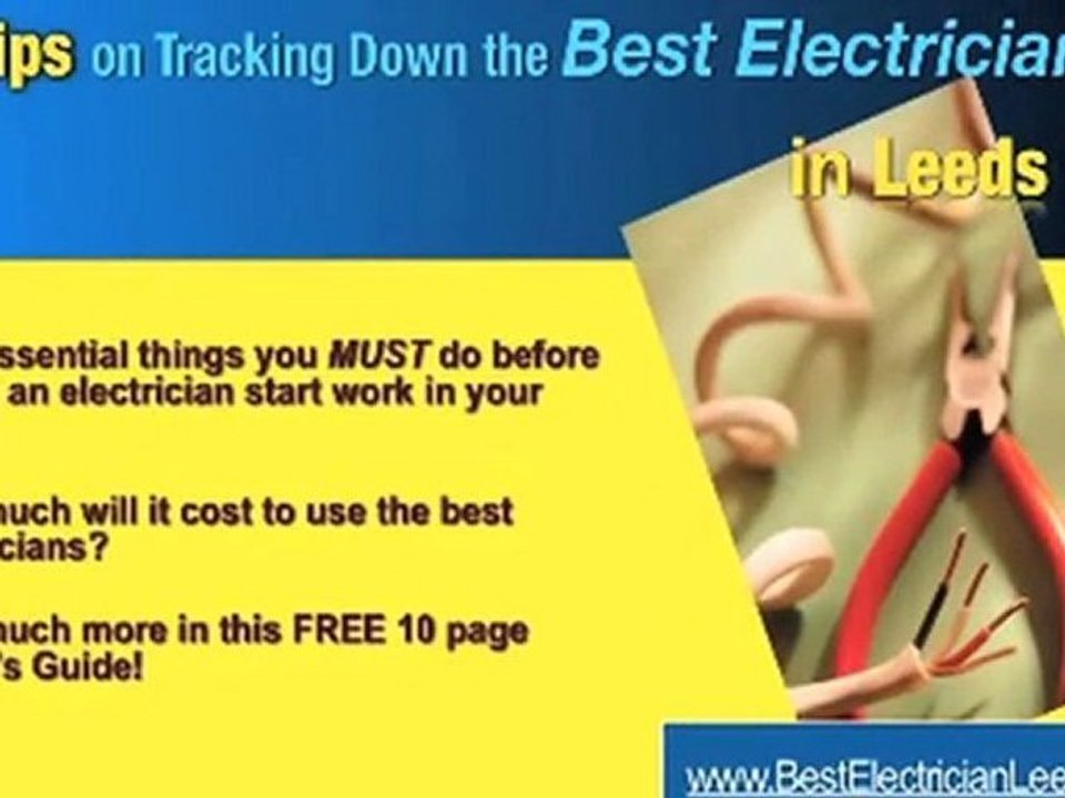 Top Tips for finding and selecting the Best Electrician in L