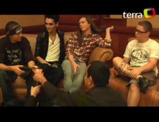 Interview with Tokio Hotel in Lima, Peru. - 24.11.2010