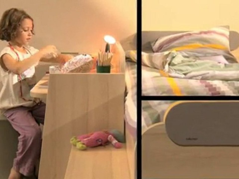 Meubles Gautier : Vidéo chambre enfants BE-BOP