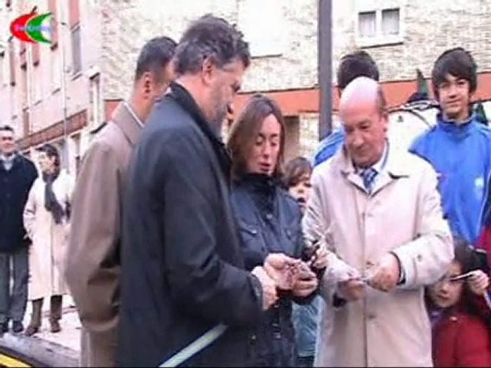 Inauguración de la nueva circunvalación del casco de Navia