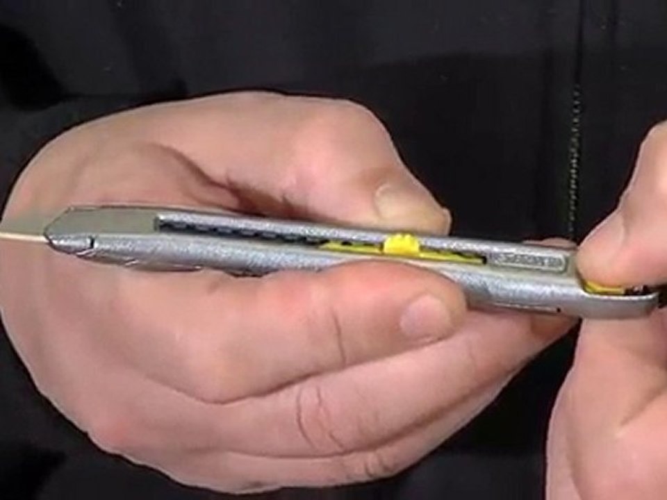 Schneidet gut, aber Sie nicht! Stanley Interlock