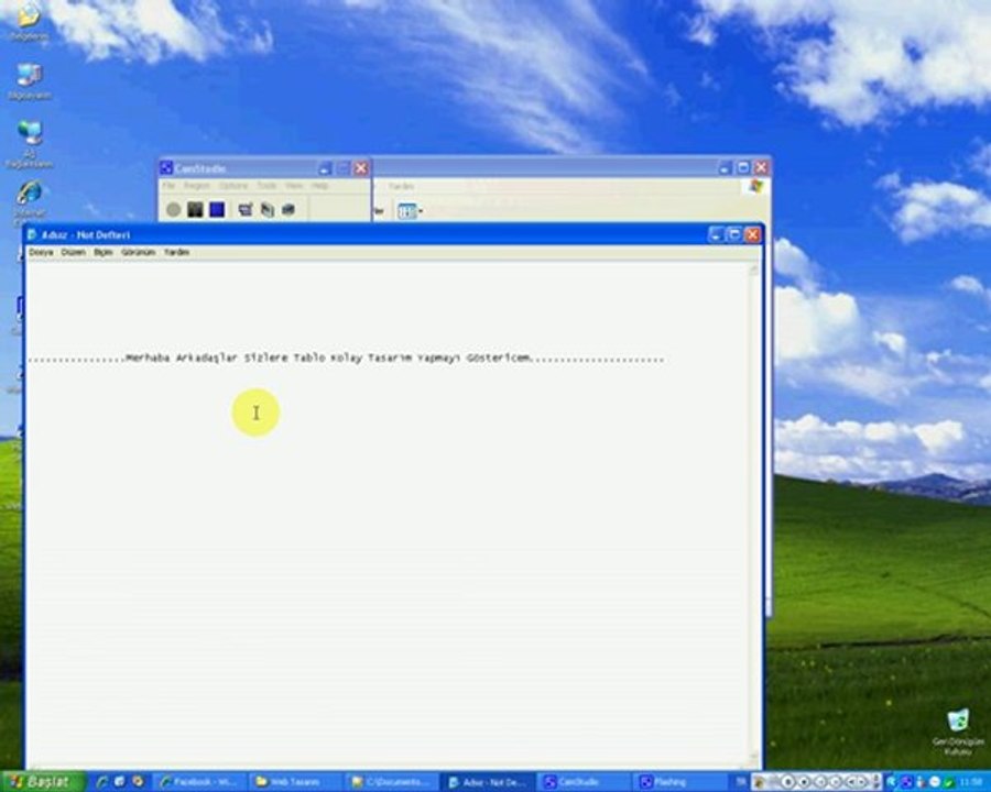 Web Tasarım Tablo + CSS   [Tam Ekran İzleyin]