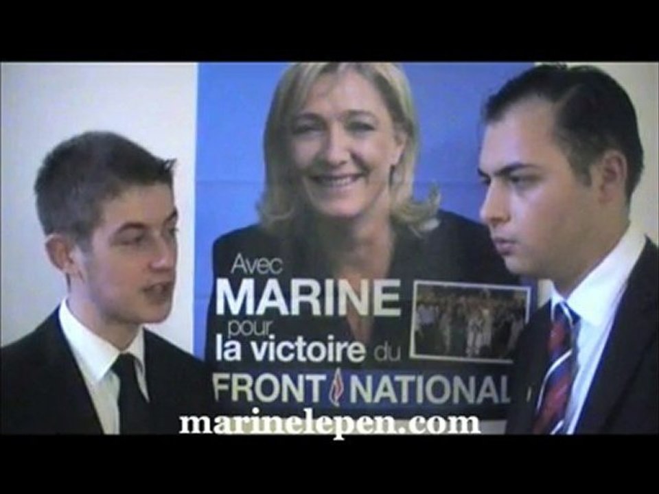 Campagne interne, le débrief — Marine Le Pen à Rennes
