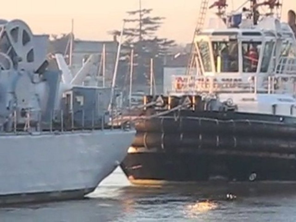 Le Maillé Brézé a quitté Nantes pour Saint Nazaire