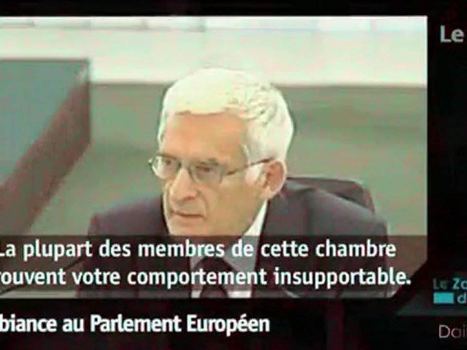 Ambiance au parlement UE - "Ein Reich, Ein Fuhrer"