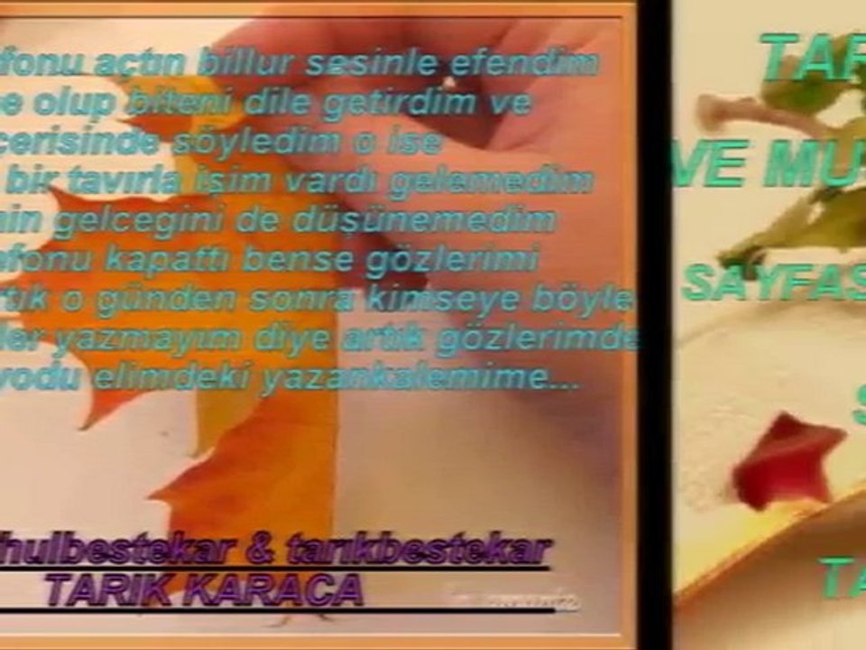 SOLMUŞ GÜL YAPRAGIM