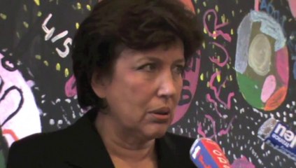 Visite de Roselyne Bachelot à aix les bains