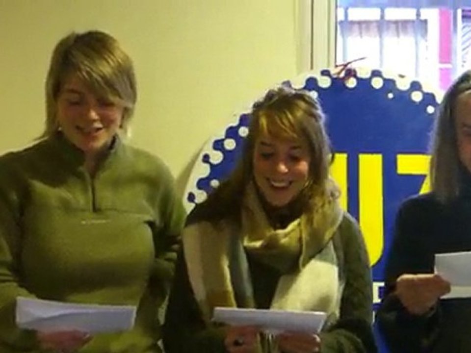 La phrase impossible Céline Christel et Amandine