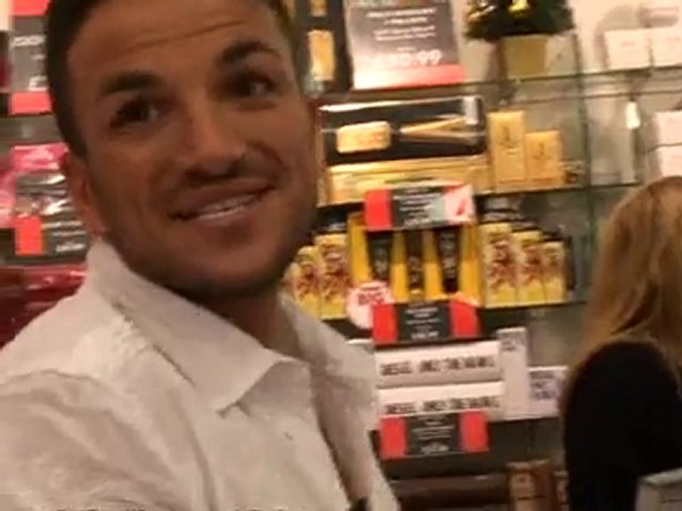 Peter Andre rushed to hospital