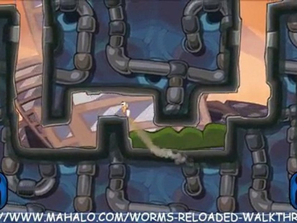 Worms Reloaded Walkthrough - Mission 6