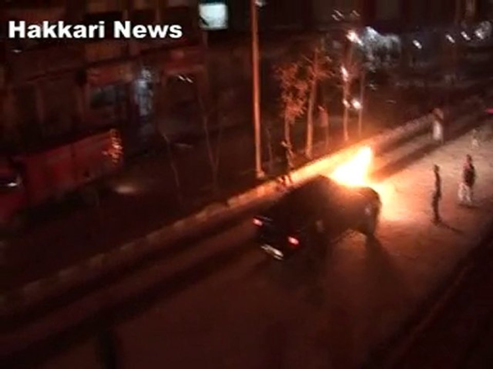 Yüksekova'da Olaylar Çıktı