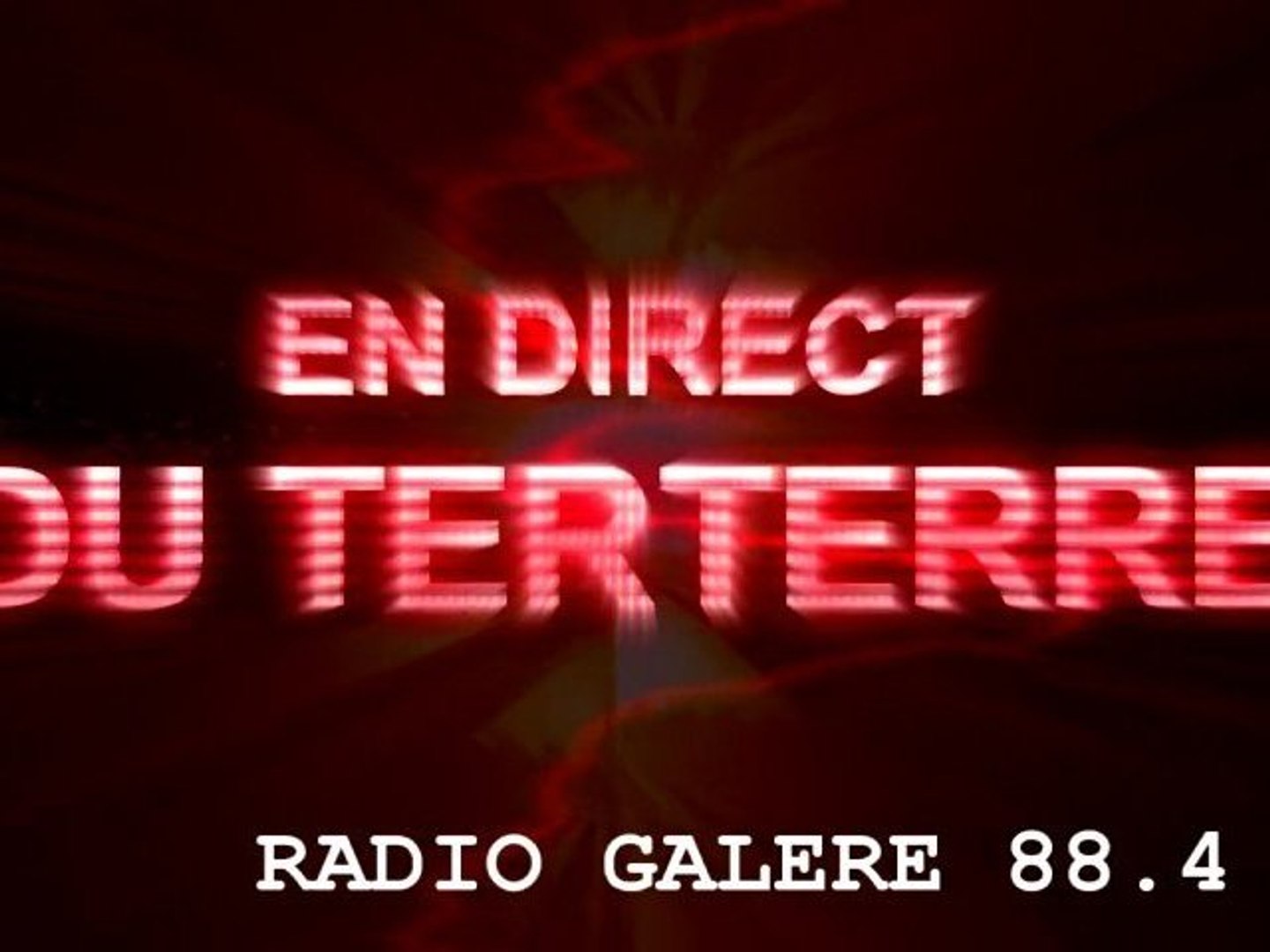 En Direct Du Terterre - Marseille Radio Galère 88.4 FM - Vidéo Dailymotion