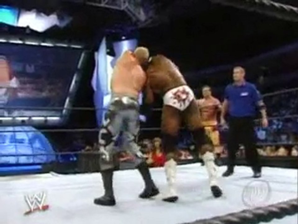 Chris Benoit Booker T vs Christian Orlando Jordan 9-16-05
