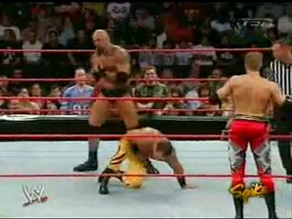 Chris Benoit Chris Jericho vs Christian Tyson Tomko 1-10-05