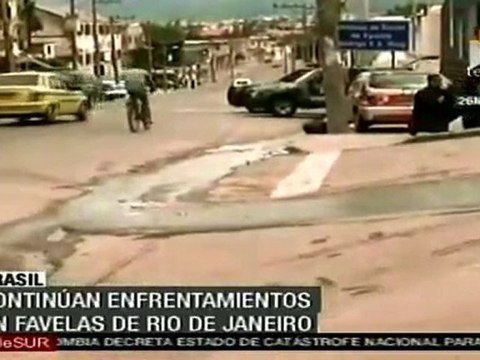 Ascienden a 38 los muertos y a 192 los detenidos en los enfrentamientos en Río de Janeiro