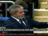 Lula: Latinoamérica tiene mayor soberanía y autodeterminación
