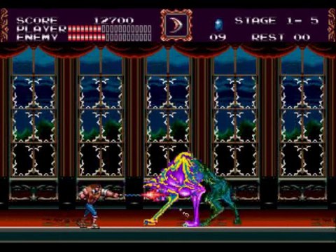 Vidéo commentée Castlevania Bloodlines