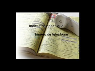 Annuaire pages blanches