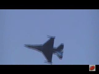 le F16 Solo Display Belge