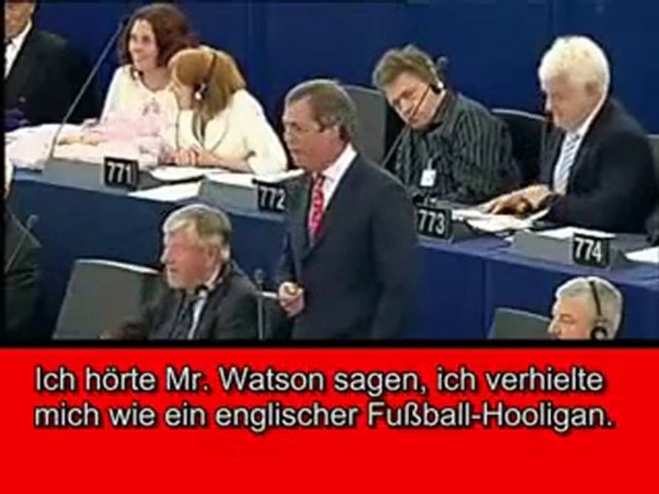 Nigel Farage: Eine Lektion in Demokratie