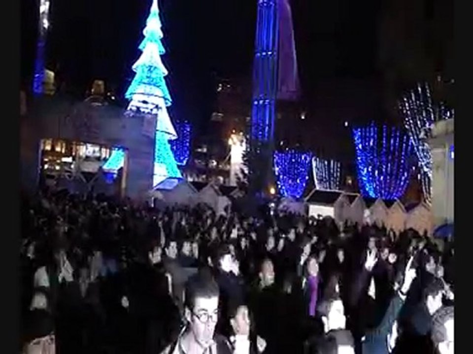 Flash mob Michael Jackson 25 novembre 2010 - Montpellier