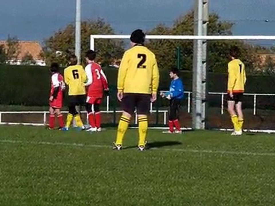 U13 - Olonne - coup franc